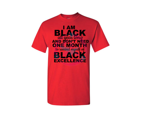 I Am Black All Year Long